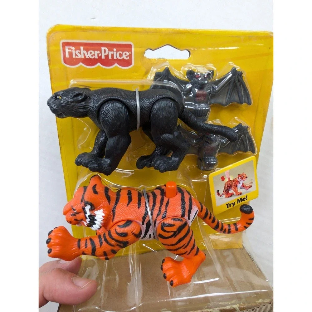 Imaginext Adventures Animal Pack Tiger Panther Bats Fisher Price K6112